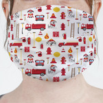 Firefighter Character Face Mask Cover