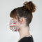 Firefighter for Kids Mask - Side View on Girl
