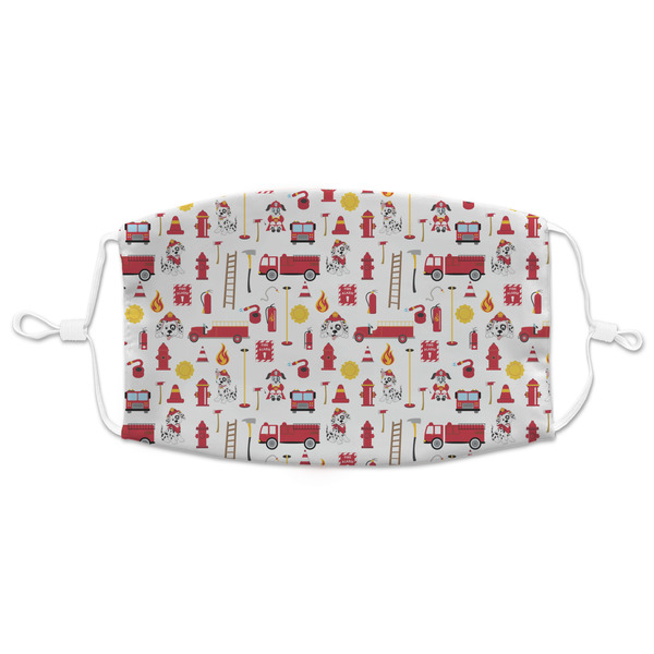 Custom Firefighter Character Adult Cloth Face Mask - XLarge