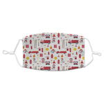 Firefighter Character Adult Cloth Face Mask - Standard