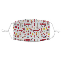 Firefighter Character Adult Cloth Face Mask - Standard