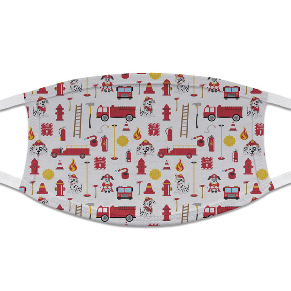 Custom Firefighter Character Cloth Face Mask (T-Shirt Fabric)