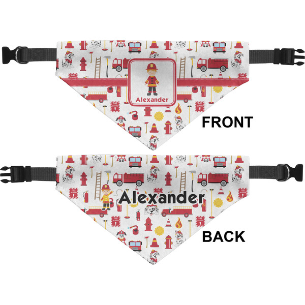 Firefighter for Kids Medium Dog Bandana Approval