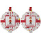 Firefighter for Kids Metal Ball Ornament - Front and Back