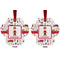 Firefighter for Kids Metal Paw Ornament - Front and Back