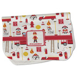 Firefighter Character Burp Cloth - Fleece w/ Name or Text