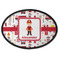 Firefighter for Kids Oval Patch