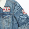 Firefighter for Kids Patches Lifestyle Jean Jacket Detail