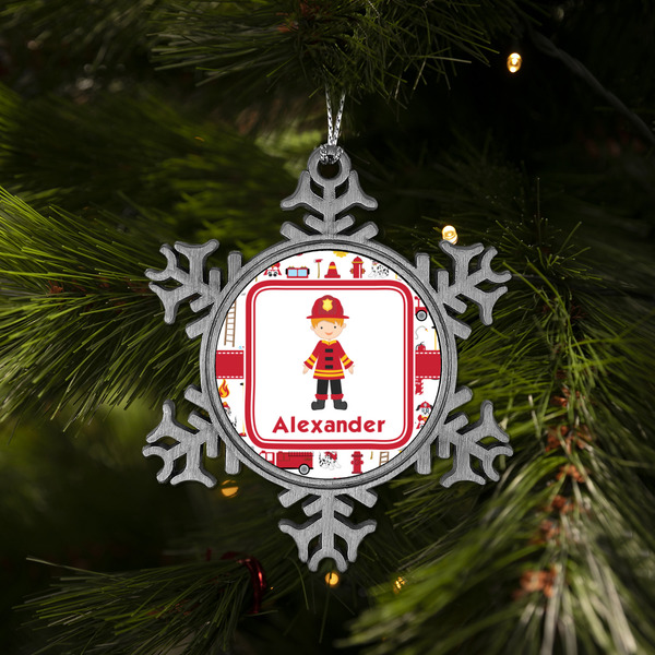 Firefighter for Kids Vintage Snowflake - (LIFESTYLE)