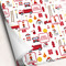 Firefighter for Kids Wrapping Paper - 5 Sheets