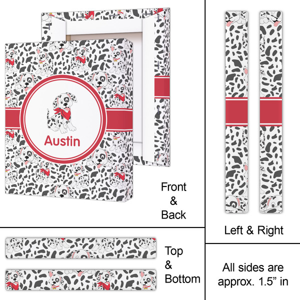 Dalmation 11x14 - Canvas Print - Approval