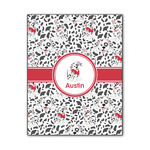 Dalmation Wood Print - 11x14 (Personalized)