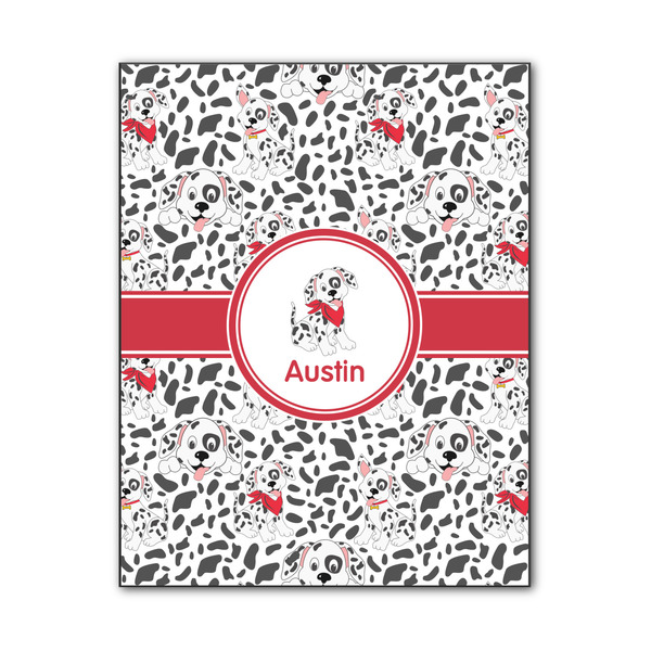 Custom Dalmation Wood Print - 11x14 (Personalized)