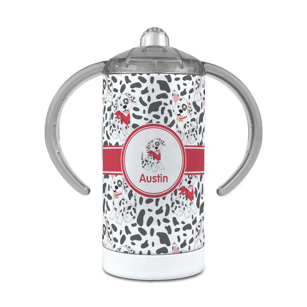 Custom Dalmation 12 oz Stainless Steel Sippy Cup (Personalized)