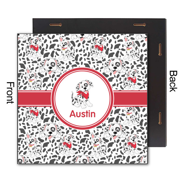 Dalmation 12x12 Wood Print - Front & Back View