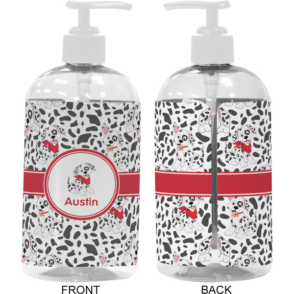 Dalmation 16 oz Plastic Liquid Dispenser- Approval- White