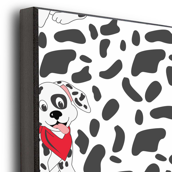 Dalmation 20x30 Wood Print - Closeup