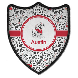 Dalmation Iron On Shield Patch B w/ Name or Text