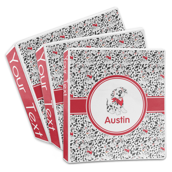 Custom Dalmation 3-Ring Binder (Personalized)