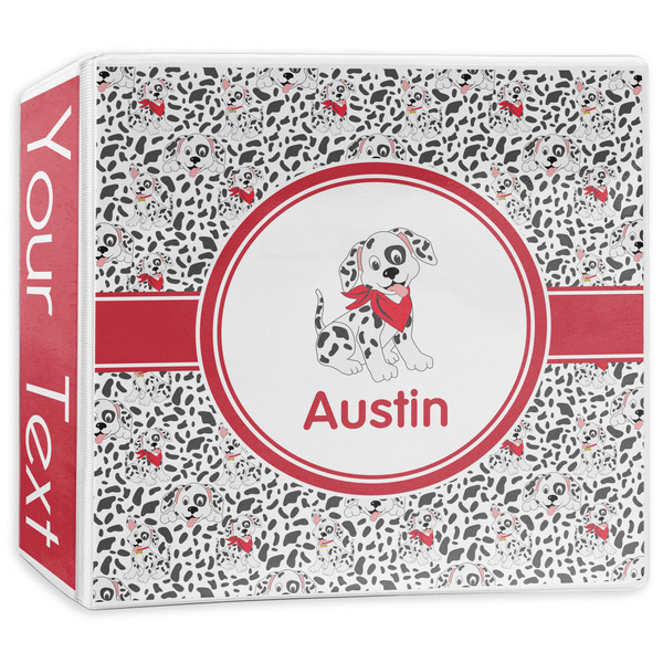 Custom Dalmation 3-Ring Binder - 3 inch (Personalized)