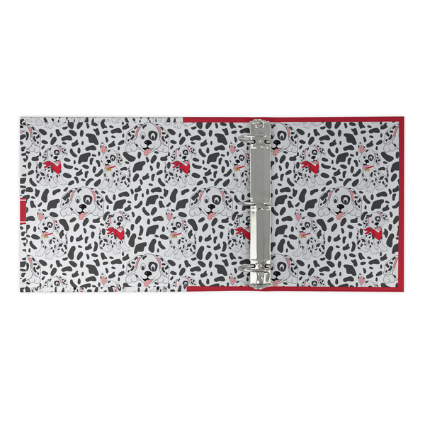 Dalmation 3 Ring Binders - Full Wrap - 2" - OPEN INSIDE