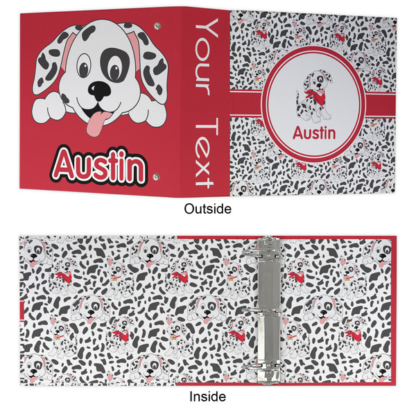 Dalmation 3 Ring Binders - Full Wrap - 3" - APPROVAL