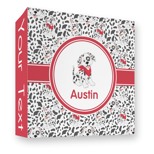 Dalmation 3 Ring Binders - Full Wrap - 3" - FRONT