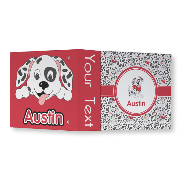 Dalmation 3 Ring Binders - Full Wrap - 3" - OPEN OUTSIDE
