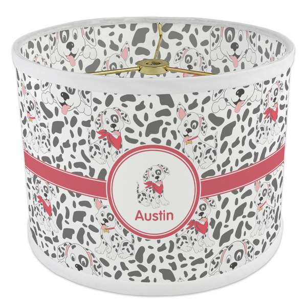 Dalmation 8" Drum Lampshade - ANGLE Poly-Film