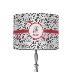 Dalmation 8" Drum Lamp Shade - Fabric (Personalized)