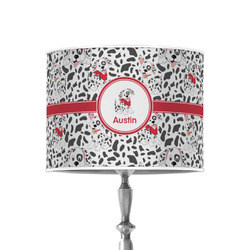 Dalmation 8" Drum Lamp Shade - Poly-film (Personalized)
