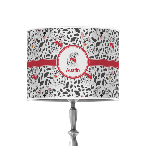 Custom Dalmation 8" Drum Lamp Shade - Poly-film (Personalized)