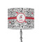 Dalmation 8" Drum Lampshade - ON STAND (Poly Film)