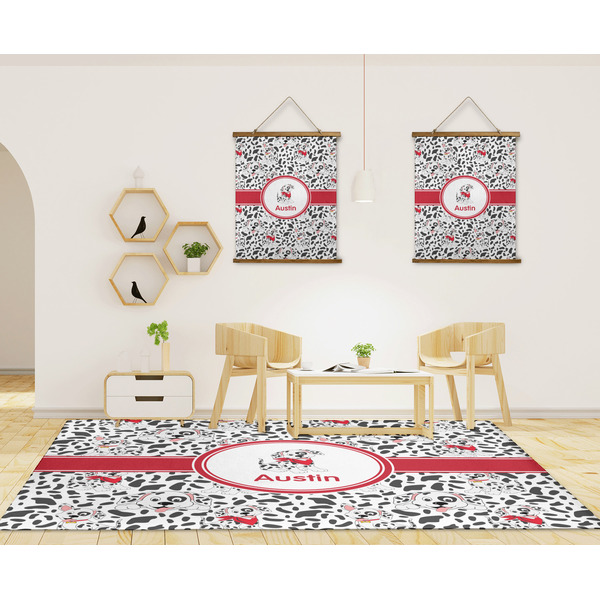 Dalmation 8'x10' Indoor Area Rugs - IN CONTEXT