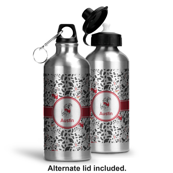 Dalmation Aluminum Water Bottle - Alternate lid options