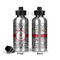 Dalmation Aluminum Water Bottle - Front and Back