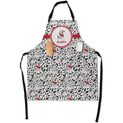 Dalmation Apron With Pockets w/ Name or Text