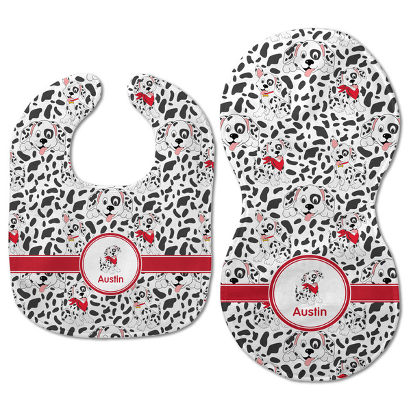 Dalmation Baby Bib & Burp Set - Approval (new bib & burp)