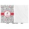 Dalmation Baby Blanket (Single Side - Printed Front, White Back)