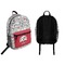 Dalmation Backpack front and back - Apvl