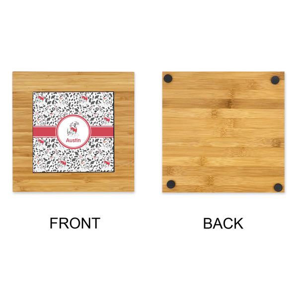 Dalmation Bamboo Trivet with 6" Tile - APPROVAL