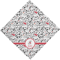 Dalmation Dog Bandana Scarf w/ Name or Text