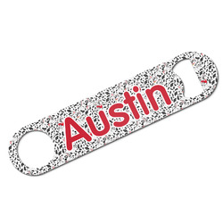 Dalmation Bar Bottle Opener w/ Name or Text
