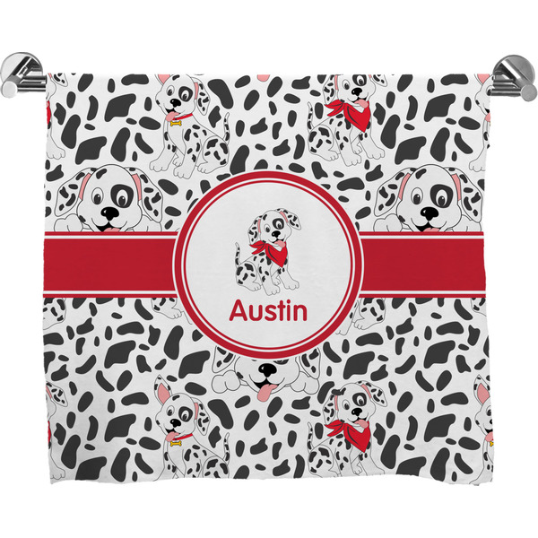 Custom Dalmation Bath Towel (Personalized)