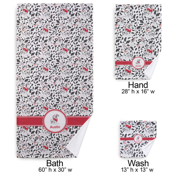 Dalmation Bath Towel Sets - 3-piece - Approval