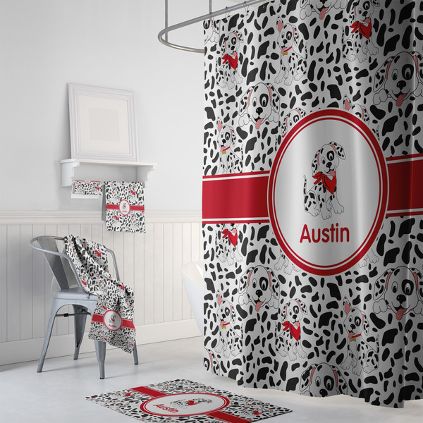 Dalmation Bath Towel Sets - 3-piece - In Context