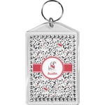 Dalmation Bling Keychain (Personalized)