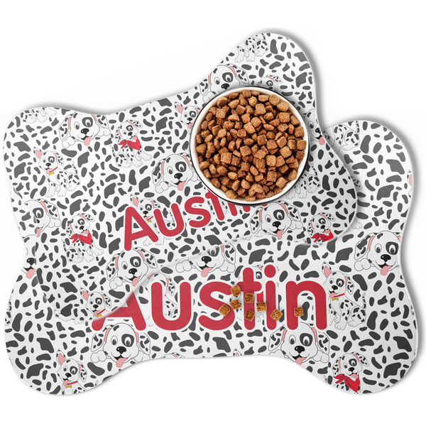 Dalmation Bone Shaped Dog Mats - MAIN