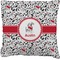 Dalmation Faux-Linen Throw Pillow 18" (Personalized)