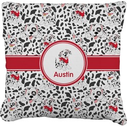 Dalmation Faux-Linen Throw Pillow 20" (Personalized)